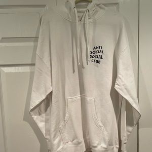 Anti Social Social Club Kkoch Hoodie White